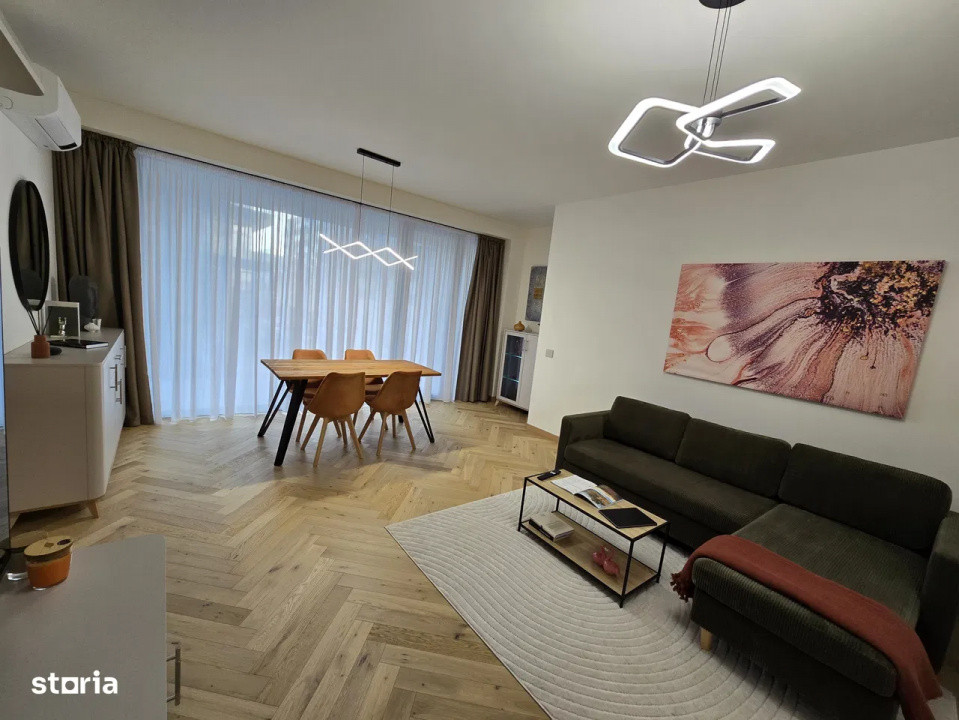 Inchiriere apartament 2 camere luminoase si cu incalzire in pardoseală