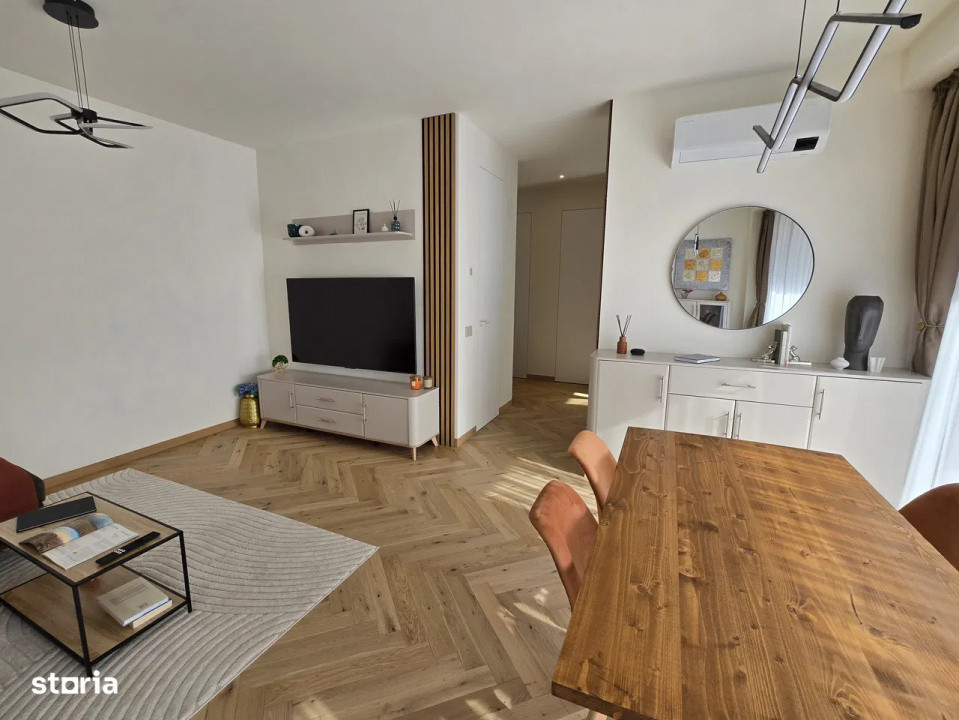 Inchiriere apartament 2 camere luminoase si cu incalzire in pardoseală