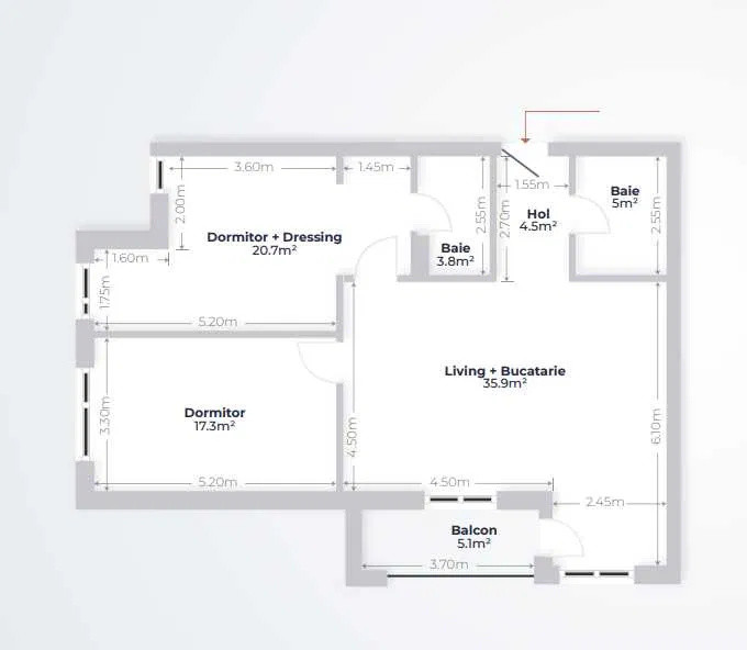 Apartament 3 camere OMV Pipera