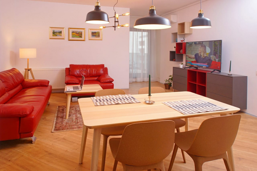 Apartament premium 3 camere de închiriat în complex 4City – Pipera