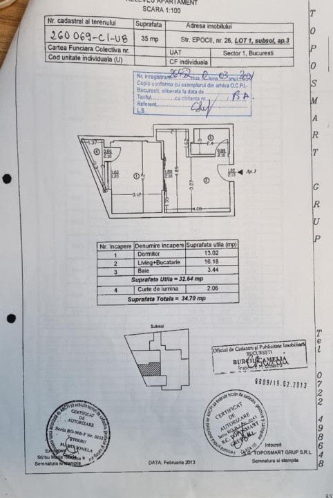 Apartament 2 camere, 35 mp, finisat complet | Herăstrău