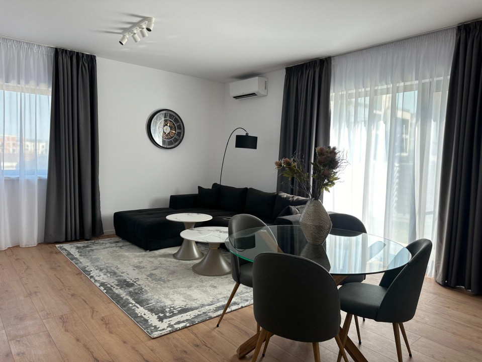 Apartament 2 camere cu terasa si gradina Parter in Tunari de inchiriat