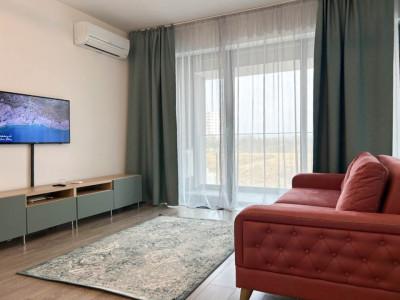 2 camere Cloud9, 55 mp, parcare, etaj 1