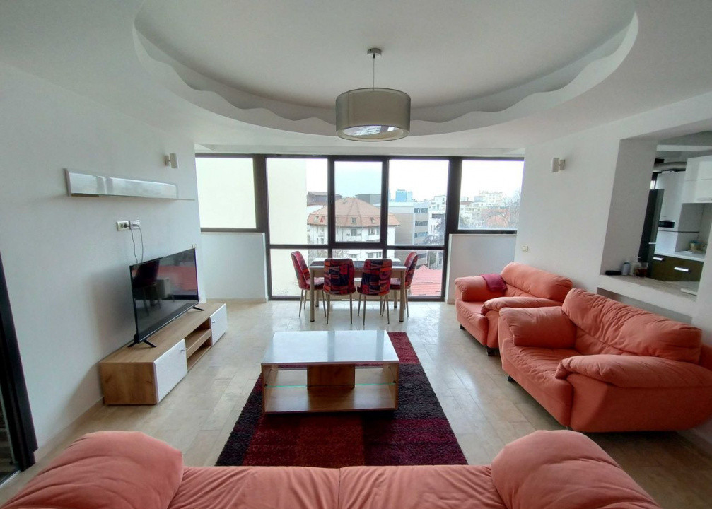 Apartament 3 camere, la cheie, 2 băi, bloc nou, zona Dorobanti 