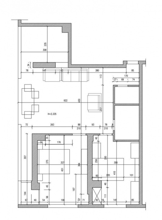 Apartament 3 camere, la cheie, 2 băi, bloc nou, zona Dorobanti 