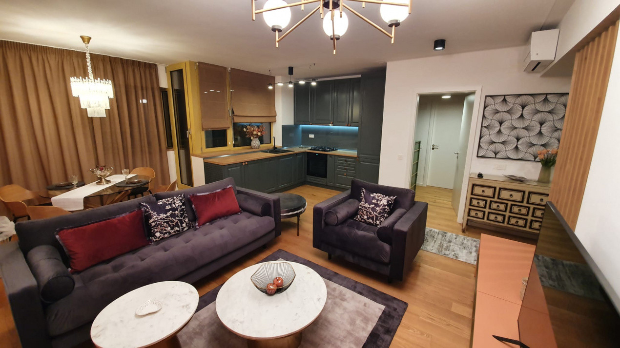 Inchiriere Apartament 2 camere Aviatiei Park | Lux | 61 mp | Parcare inclusa 