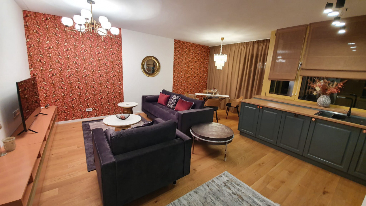 Inchiriere Apartament 2 camere Aviatiei Park | Lux | 61 mp | Parcare inclusa 