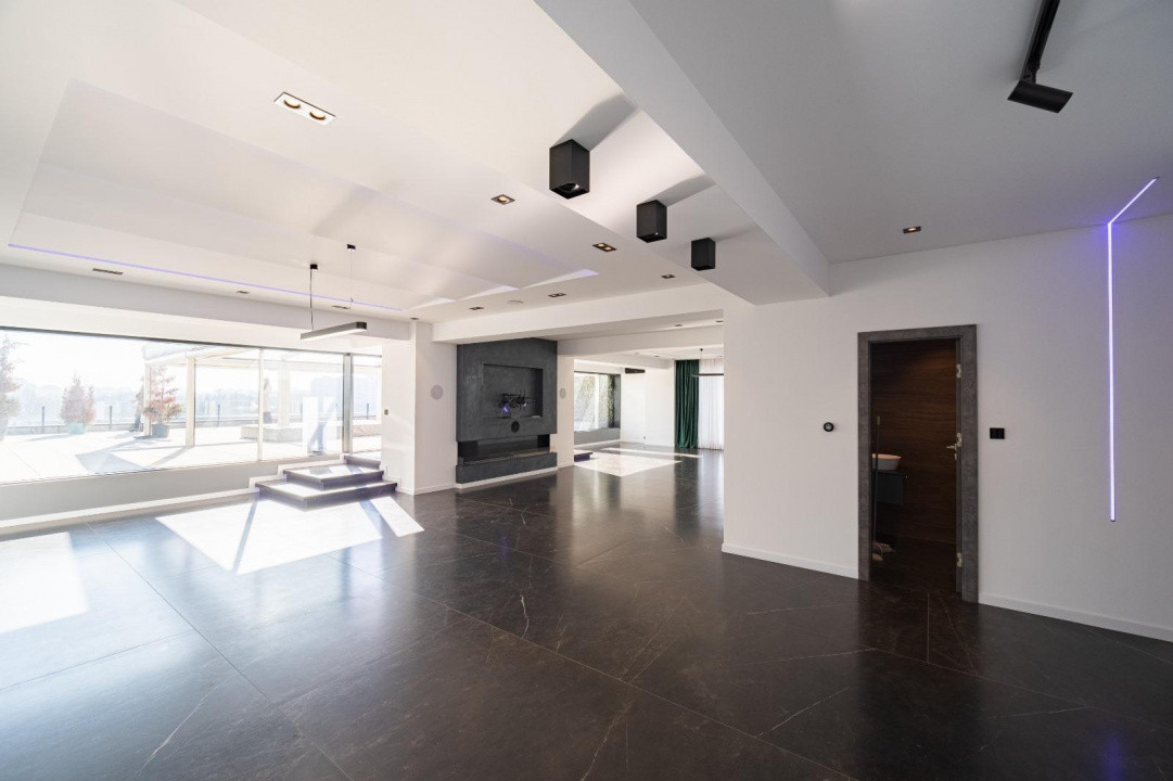 Penthouse cu vedere panoramică către Lacul Tei – Laguna Residence