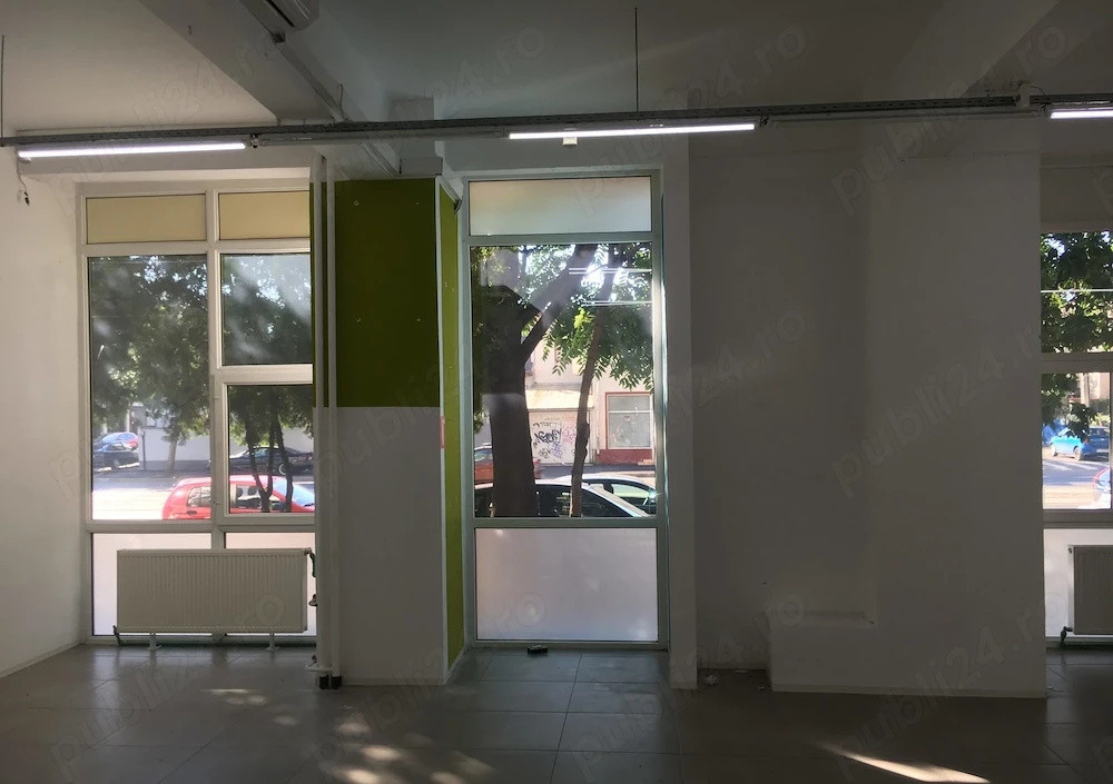 Tineretului  – Parcul Carol – Șerban Vodă | Vitrină 20 ml | 261 mp | Dublu Acces