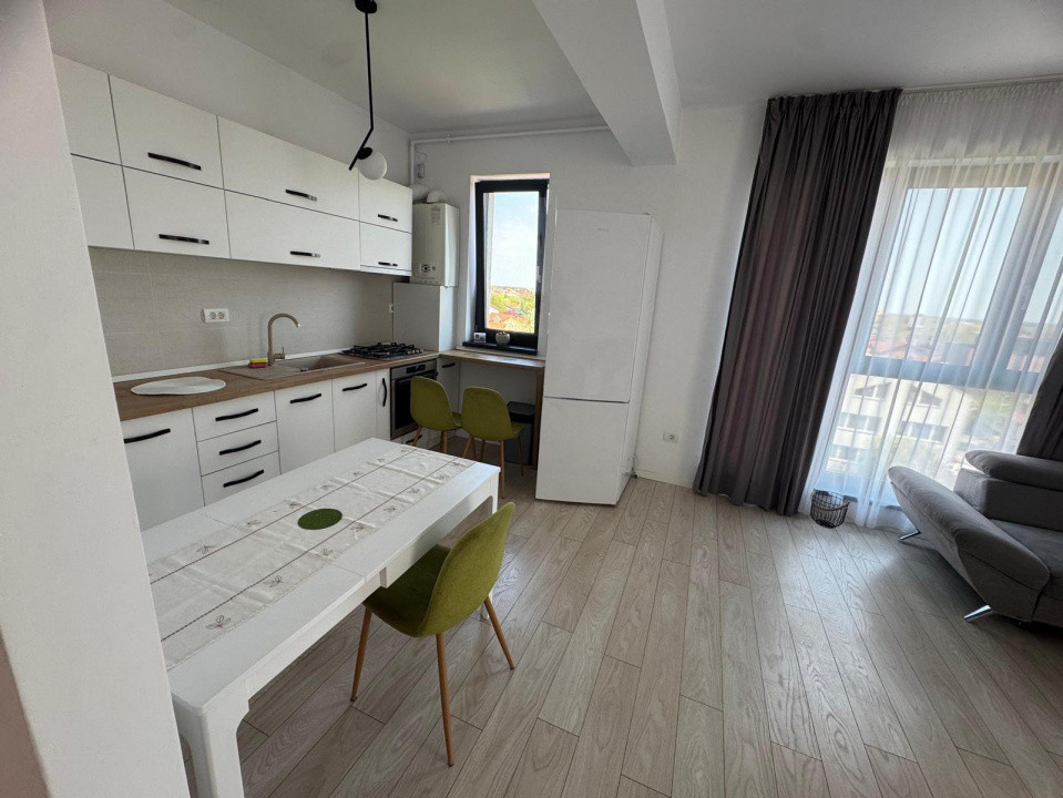 Apartament 2 camere Pipera, 60mp, etaj 4/4, încălzire pardoseală, parcare inclus