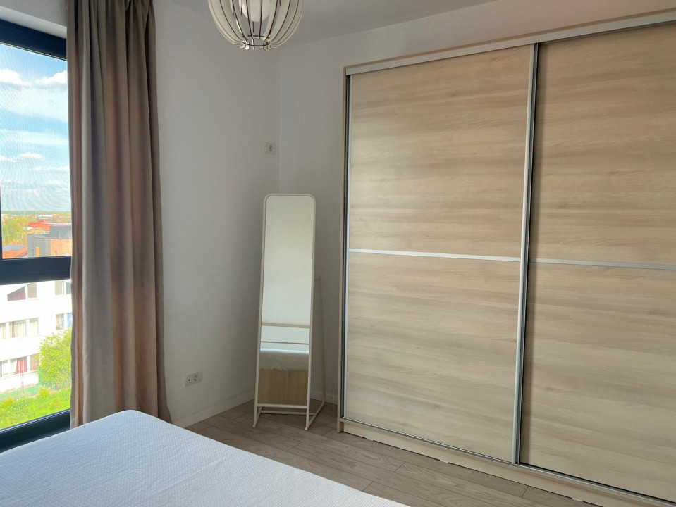 Apartament 2 camere Pipera, 60mp, etaj 4/4, încălzire pardoseală, parcare inclus