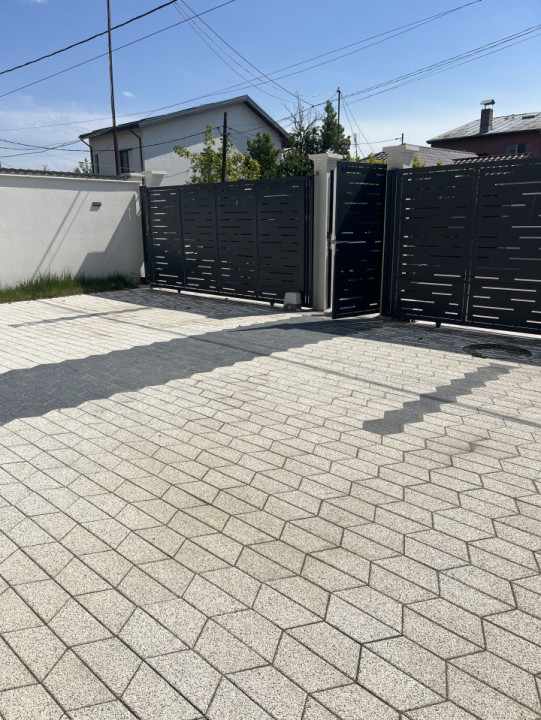 Vila individuala noua, 300 mp, 4 camere, 3 bai, curte, parcare, zona 1 Decembrie