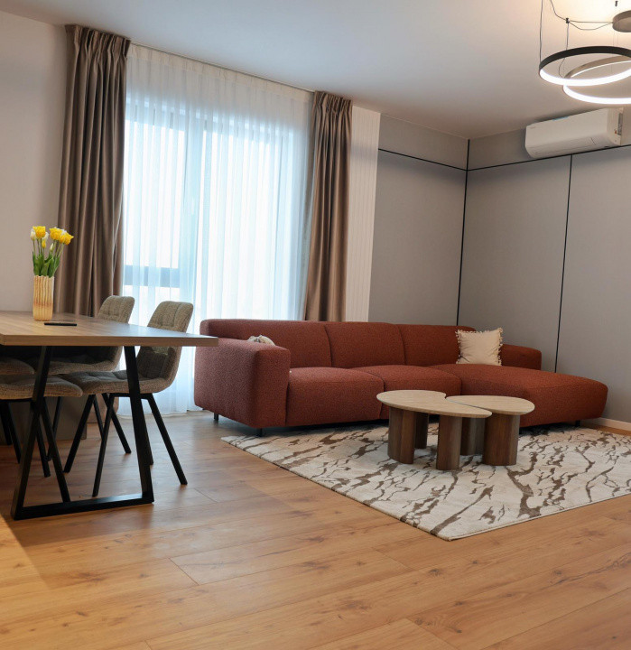 Apartament 3 camere de lux, prima închiriere - Darwin Residence Tunari