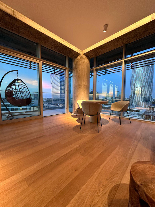 Apartament 3 camere 101 m, la cheie, modern, piscina, parcare, Upsite,Floreasca 