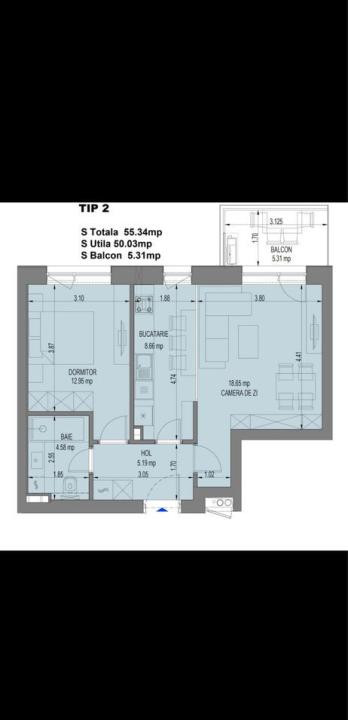  2 Camere Nusco City 