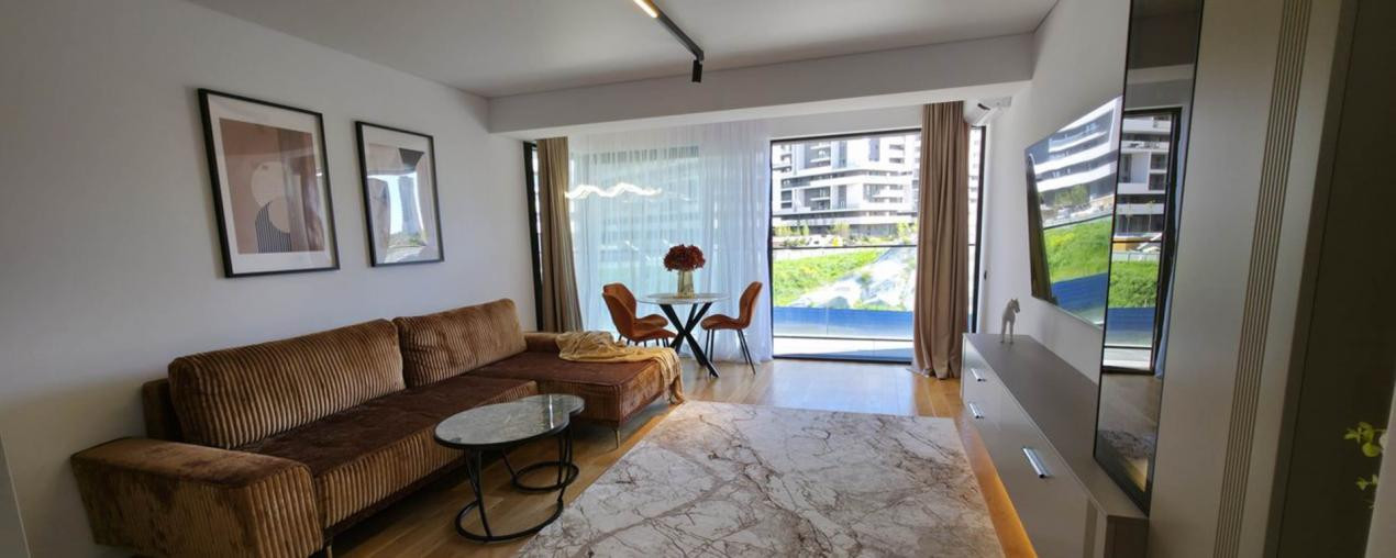 2 camere Yacht Kid Floreasca, terasa 13 mp, parcare inclusa
