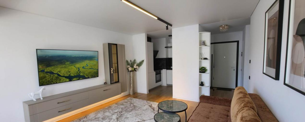 2 camere Yacht Kid Floreasca, terasa 13 mp, parcare inclusa