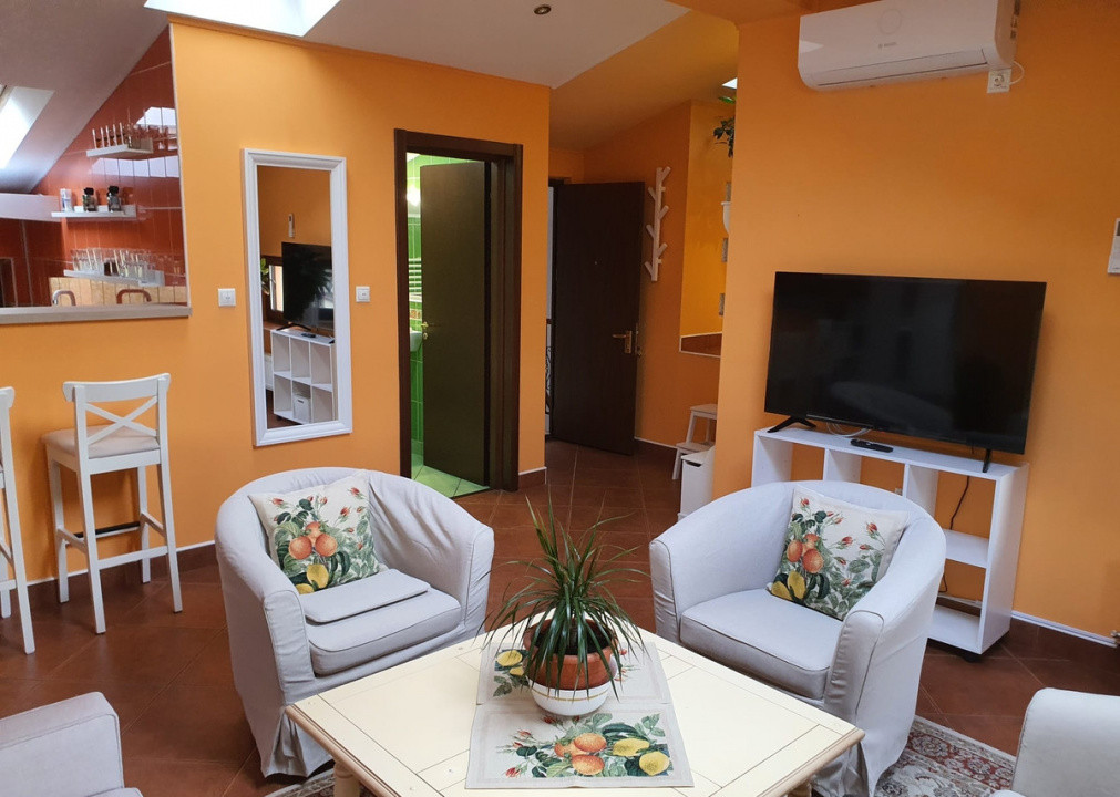 de inchiriat apartament semidecomandat in Dorobanti 