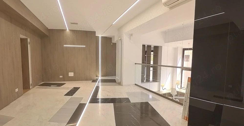 Spatiu Comercial 217 mp, parter si demisol, bloc nou, parcare, zona Dorobanti