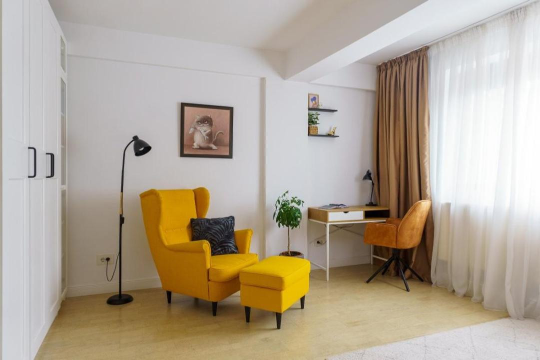 3 camere Timpuri Noi, 90 mp, bloc nou, parcare inclusa