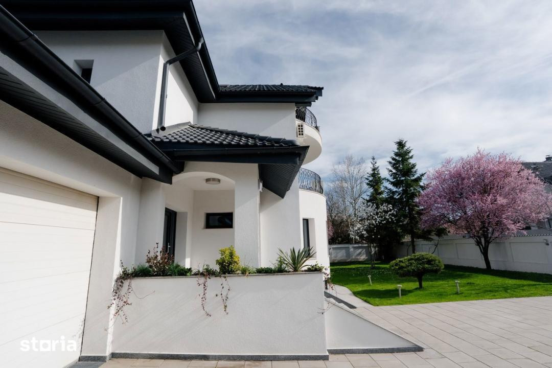 Vilă individuală 7 camere | Pipera | Teren 1.000 mp | Garaj dublu