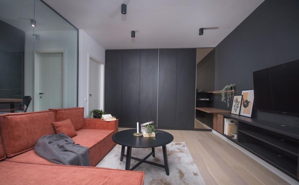 Apartament 2 camere Nusco City | Vedere curte interioară | 65 mp
