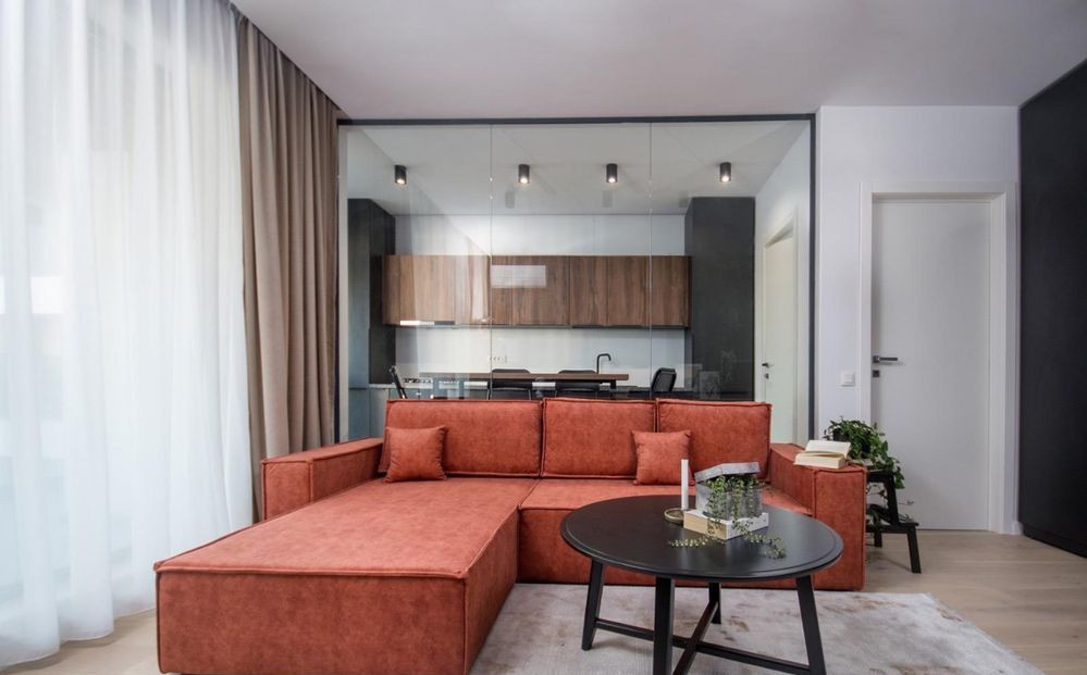 Apartament 2 camere Nusco City | Vedere curte interioară | 65 mp