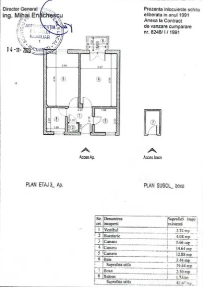 Apartament 2 camere Bucurestii Noi, Podul Constanta