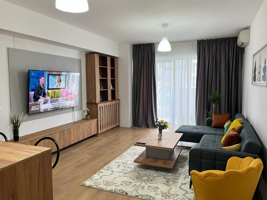 2 camere Upground, 68mp, 2 bai, balcon, etaj superior