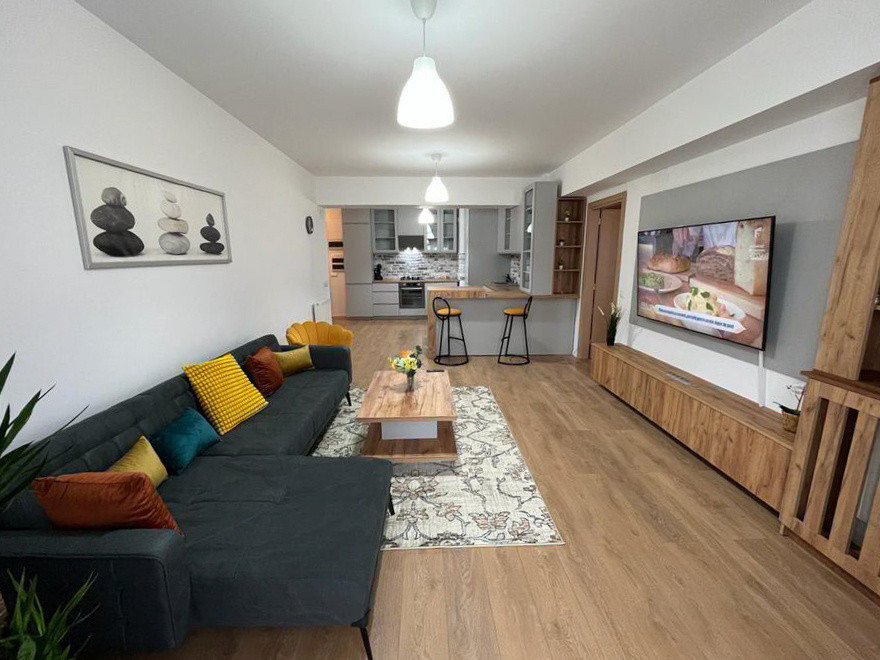 2 camere Upground, 68mp, 2 bai, balcon, etaj superior