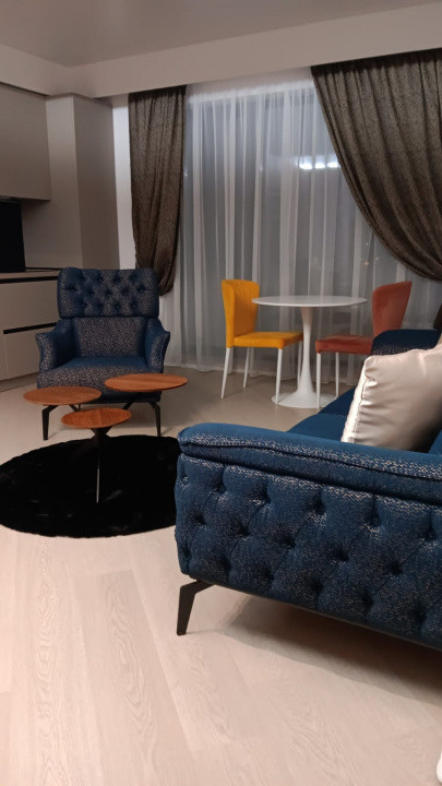 Apartament 2 camere – Cortina North | Mobilat complet + parcare subterană