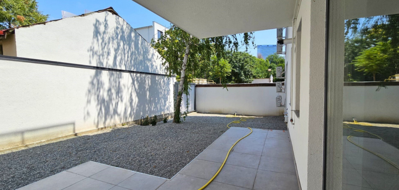 Apartament NOU | Parter cu terasă 150 mp | Aviatiei | Birou sau locuință