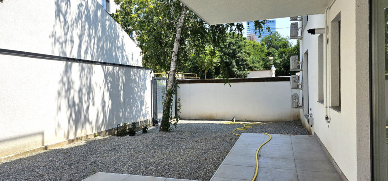 Apartament NOU | Parter cu terasă 150 mp | Aviatiei | Birou sau locuință