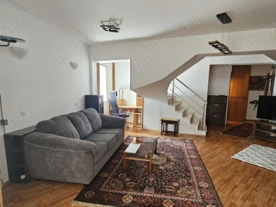 de inchiriat apartament duplex cu  3 camere  in Titan 