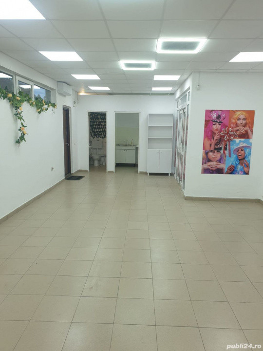 Spatiu comercial, 100 mp, parter+etaj, stradal cu vad excelent, zona Voluntari