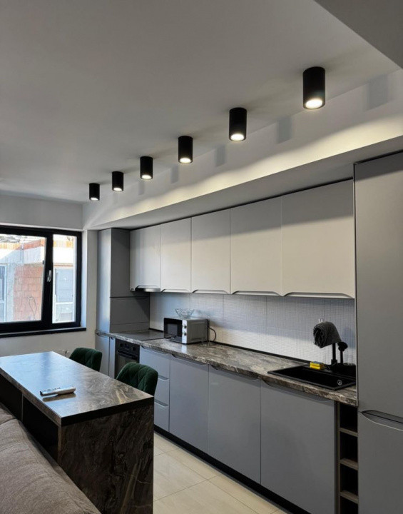 APARTAMENT 2 CAM | PIPERA | MOBILAT | 57 mp + balcon 6,12 mp |PARCARE SUBTERANA 