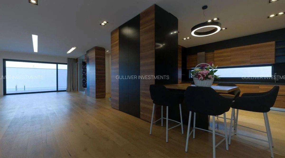 VILĂ EXCLUSIVISTĂ DE ÎNCHIRIAT | Pipera |  7 camere | Piscină privată încălzită 