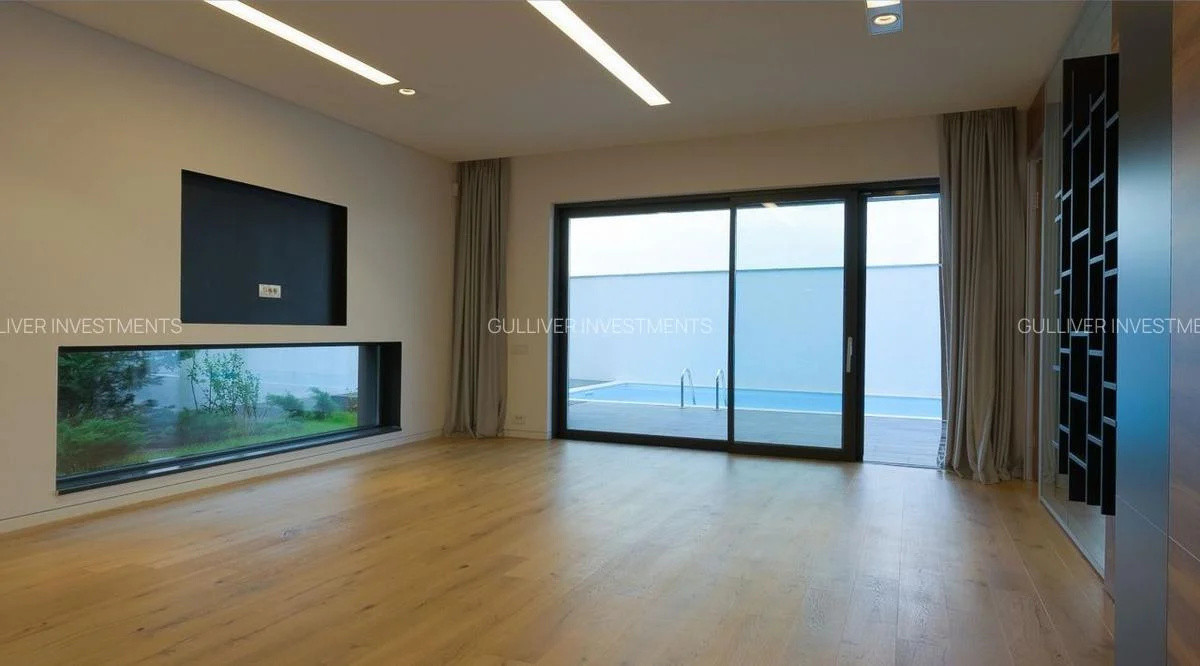 VILĂ EXCLUSIVISTĂ DE ÎNCHIRIAT | Pipera |  7 camere | Piscină privată încălzită 