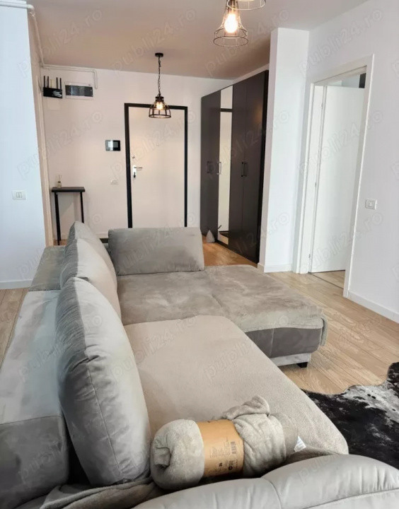 de inchiriat apartament semidecomandat cu 2 camere  in Pipera 