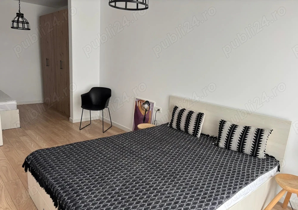 de inchiriat apartament semidecomandat cu 2 camere  in Pipera 