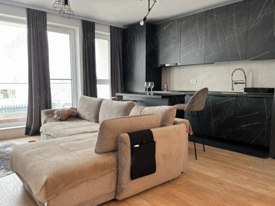 de inchiriat apartament semidecomandat cu 2 camere  in Pipera 