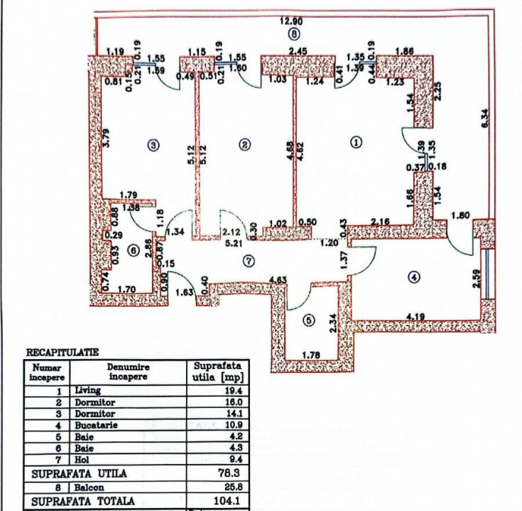 Apartament 3 camere | Cortina North | Pipera