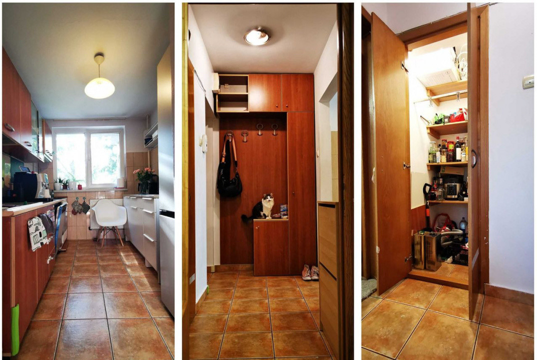 Apartament 2 camere, 55 mp, mobilat, utilat, etaj 3, metrou Titan