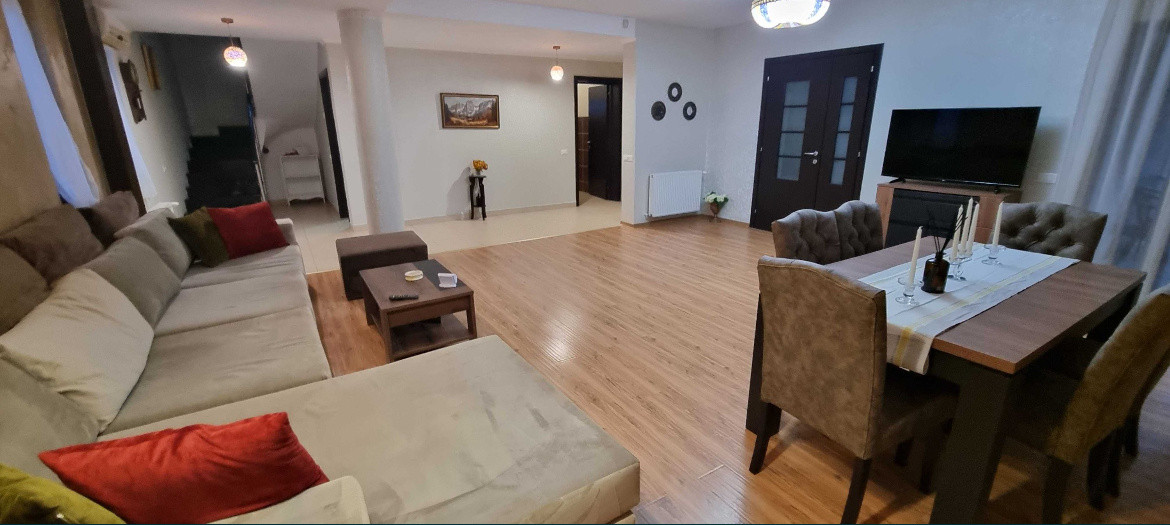 Casa individuală, 5 camere, piscină, parcare, la cheie, zona Voluntari 