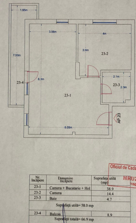 Apartament 2 camere – Theodor Pallady