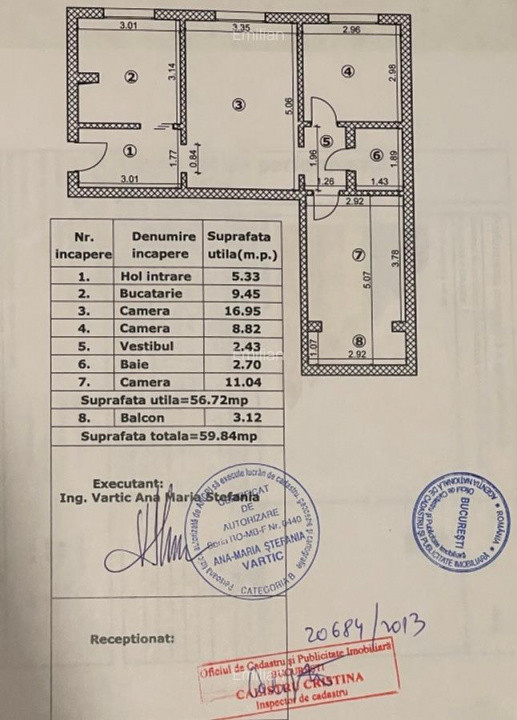 ✨ Apartament 3 camere – Zona 1 Decembrie 1918 ✨