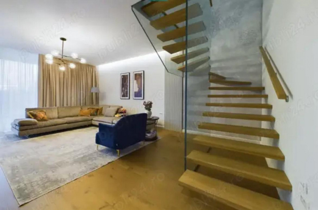 Vila Smart Home, 5 camere, 4 bai, 2 parcari, curte, piscina, zona Voluntari