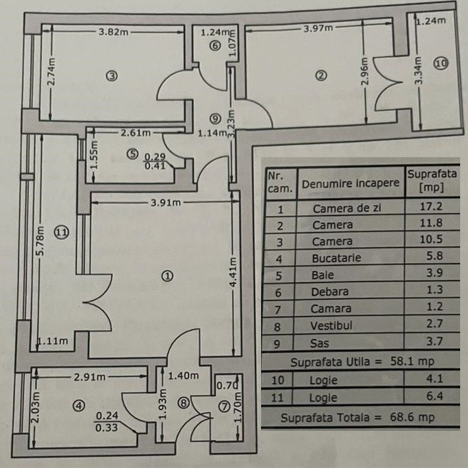 🏡 Acasă, în inima Titanului – apartament 3 camere plin de lumină și căldură