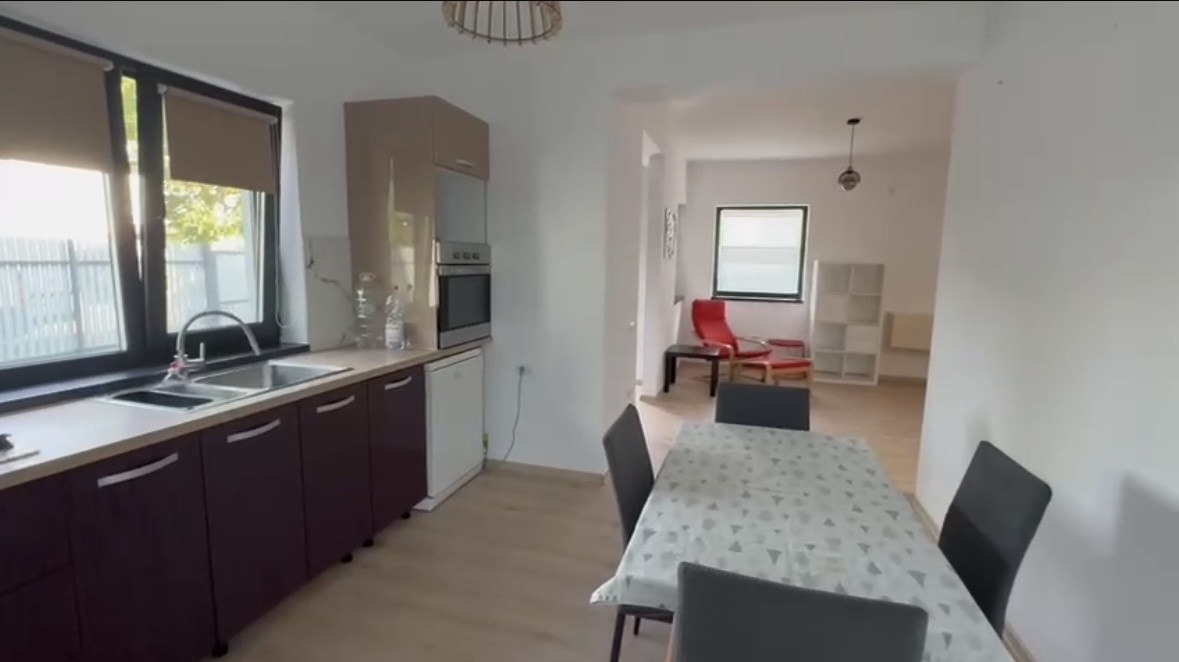 Casă nouă închiriere/ vânzare în Corbeanca  4 camere, mobilată modern