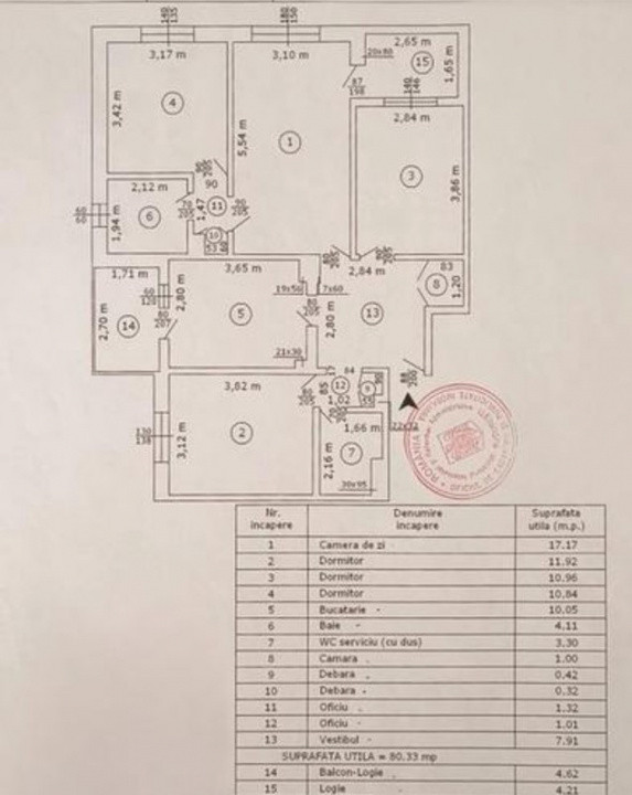 Domenii / 4 Camere / Semidecomandat / Aer Conditionat